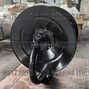 Support mural industriel pour tuyau à manivelle WILLEST <span class=keywords><strong>4000</strong></span> psi, support de rangement pour tuyau à enroulement manuel HRO1503-HD3/8\" en acier, enrouleur de tuyau manuel - Product Image 5