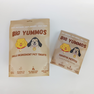 Gâteries pour animaux de compagnie à impression numérique personnalisées Sacs de nourriture pour chiens Emballage pour chat Sac en plastique mylar PE de qualité alimentaire Pochettes debout - Product Image 3