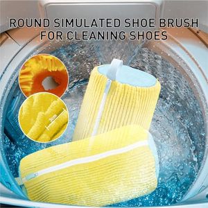 Nouveau sac de lavage portable en polyester pour chaussures, pour machine à laver, nettoyage à 360 degrés, utilisation en salle de bain - Product Image 3
