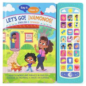 Idioma dual Inglés y <span class=keywords><strong>Español</strong></span> Primeras <span class=keywords><strong>palabras</strong></span> Botón de sonido programable Libro Aprendizaje inteligente para niños y niños en edad preescolar - Product Image 2