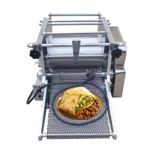 电动自动Roti Chapati Pita面包披萨底饼制作机