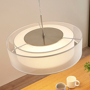 Plafonnier suspendu en <span class=keywords><strong>tissu</strong></span> moderne pour salon, restaurant, bar, café, décoration de la maison - Product Image 2