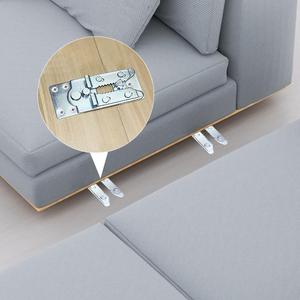 Conector de Muebles con Cierre a Presión para Sofá, Soporte Colgante, Base Triangular, Bisagra de Boca de Cocodrilo - Product Image 4