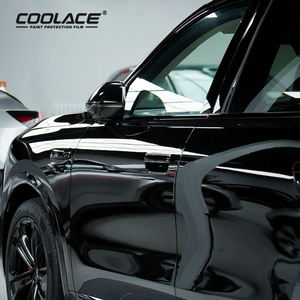 ฟิล์มหุ้มรถยนต์แบบเต็มคัน สีดำเงา ผลิตตามสั่ง 300+ สี ฟิล์ม TPU ป้องกันรอยขีดข่วนสำหรับรถยนต์ - Product Image 3