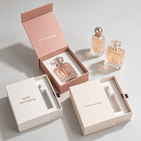 Boîtes d'emballage en carton rigide magnétique écologiques et recyclables de haute qualité pour parfums, bijoux et accessoires de beauté