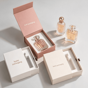 Scatole di Imballaggio in Cartone Rigido Magnetico Ecologico Riciclabile di Alta Qualità Professionali per Profumi Gioielli e Accessori di Bellezza - Product Image 1
