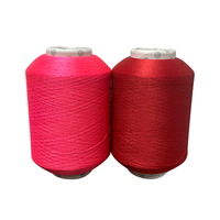 75D 72F 100% Polyester DTY Fil Argent Ion Antibactérien Chaussettes Fil
