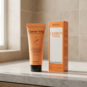 Espuma Limpiadora Facial NAEXY 100ml Carrot Vita Recovery, Limpiador Facial de Alta Calidad, Primer Paso para Lograr una Piel Limpia y Suave - Product Image 3