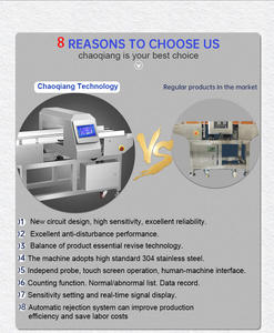 Preço fábrica Tela Toque Embalagem Folha De Alumínio <span class=keywords><strong>Detector</strong></span> De <span class=keywords><strong>Metal</strong></span> De Alimentos Correia Transportadora <span class=keywords><strong>Detector</strong></span> De <span class=keywords><strong>Metal</strong></span> Industrial - Product Image 3