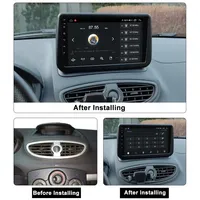 Autoradio multimédia CarPlay pour Renault Clio 3 2005-2014, Android Auto, GPS, autoradio 4G WIFI, navigation, unité principale stéréo