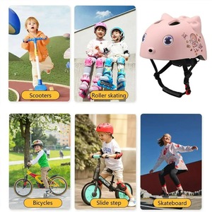 Niños pequeños de 2 a 8/8 años de edad, multideportes para cascos de ciclismo, cascos de bicicleta ajustables para niños, cascos de bicicleta para niñas y niños - Product Image 3