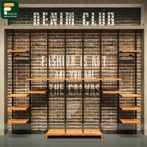 ชั้นวางเสื้อผ้าแบบหรูหราสำหรับร้านค้า ตู้โชว์เสื้อผ้า ตู้โชว์สินค้า ตู้กระจก เฟอร์นิเจอร์ - Product Image 1