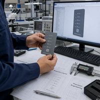 Commutateurs de clavier à membrane de précision personnalisés et durables avec circuits flexibles pour panneaux avant d'équipements de test graphique HMI