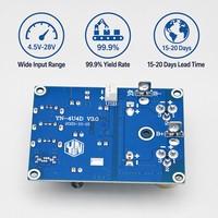 Module de circuit imprimé (PCBA) USB 4 ports à charge rapide 4 canaux QC PD FR-4 pour station d'alimentation extérieure, onduleur et projets DIY