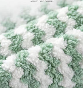 Paño de Limpieza de Microfibra con Patrón Ondulado, Toalla Absorbente para Cocina, 80% Poliéster, 20% Poliamida, Gran Venta - Product Image 4