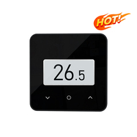 Termostato de calefacción por suelo radiante alimentado por batería E-Ink HVAC System