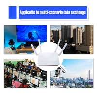 MODEM SK-D746 4 Antena 4GE WIFI6 ONU 2.4G/5G Wifi Mendukung AX3000Mbps XPON ONU