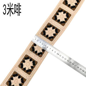 13 yards Fancy Crochet hoa heartsummer thiết kế cắt tỉa phụ kiện Chuỗi Crochet ren băng Crochet ren TRIM - Product Image 5