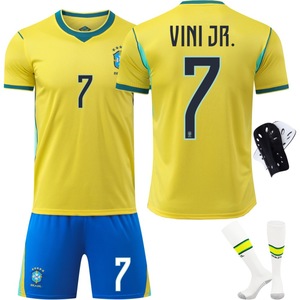 Ensemble de maillots de <span class=keywords><strong>football</strong></span> style Portugal 2026 personnalisé, tenue d'entraînement de <span class=keywords><strong>football</strong></span> à manches courtes respirante, impression n°7 disponible, taille XL pour adultes - Product Image 2