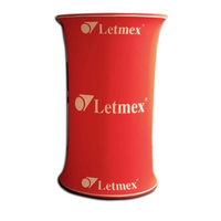 Comptoir d'exposition portable pliable en aluminium et polyester, imprimé sur mesure, pour salon professionnel et promotion
