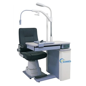 Unidad de Mesa y Silla Óptica Combinada de Alta Calidad EOMED S-880B, Equipo Oftalmológico de Alta Precisión, 150 kg - Product Image 1