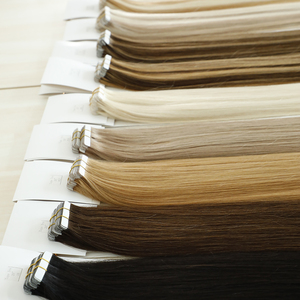 Extensiones de Cabello Ruso al por Mayor, Extensiones de Cabello Humano 100% Remy con Cinta Adhesiva - Product Image 3