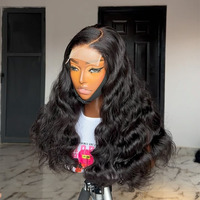 Cheveux Humains Vierge Remy 3D Body Wave Deep Wave Couleur Personnalisée pour Perruque 5x5 13x4 Dentelle HD Transparente Sans Colle Pré-Plumée