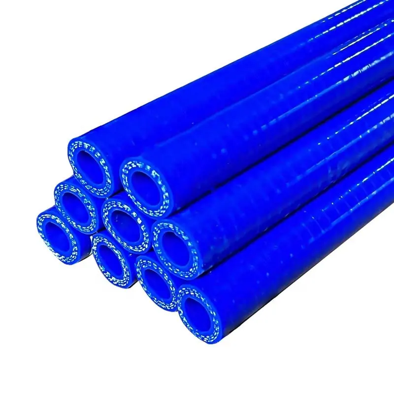 Hebei fabbricazione tubo in gomma personalizzato tubo radiatore in Silicone colorato 1 metro lungo tubo flessibile dritto tubo Turbo in Silicone