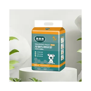 Moins cher Super Absorbant Chiot Formation Wc Wee Pee Pads Jetable 100% Déshumidification Chien Antidérapant Chiot Pads