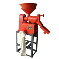 Nouvelle machine à décortiquer le riz à essence 2025 pour usage domestique, mini décortiqueuse de céréales portable pour riz, millet, soja