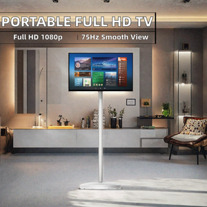 Televisor Inteligente Portátil de 32 Pulgadas con Pantalla Táctil Recargable LCD Antideslumbrante Full HD 1080p 60hz con Punto de Acceso WiFi para Uso en Interiores - Product Image 3