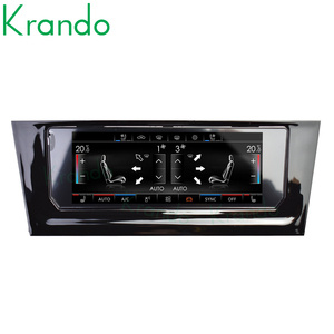 Krando Linux voiture lecteur multimédia climatiseurs pour <span class=keywords><strong>Volkswagen</strong></span> <span class=keywords><strong>Golf</strong></span> 7 2013 - 2020 AC contrôle climatique écran Plug and Play - Product Image 2