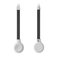 Kompatibel dengan Watch Series S1-S9 SE/Ultra Wireless Charger Kabel Pengisian Daya Magnetik Kompatibilitas Universal Output 2.5W