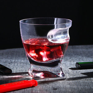 Verres à cigares à whisky à l'ancienne personnalisés gobelet avec support latéral repose-cigares pour les cadeaux de Noël, les fêtes, le vin et la bière - Product Image 5