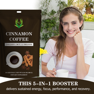 Café de Canela OEM ODM: Estimula tu Cerebro, Reduce los Antojos y Aumenta la Energía, Energía Sostenida, Enfoque Mejorado - Product Image 4