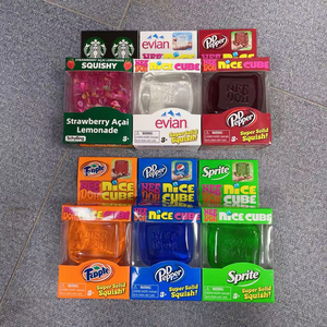 Juguete Antiestrés Schylling Needoh Nice Cube <span class=keywords><strong>de</strong></span> la Serie <span class=keywords><strong>Dr</strong></span> <span class=keywords><strong>Pepper</strong></span> Drink, Bloque <span class=keywords><strong>de</strong></span> Hielo <span class=keywords><strong>de</strong></span> Rebote Lento, el Más Vendido Transfronterizo - Product Image 2