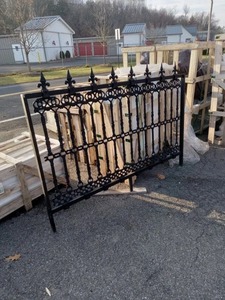 Hiện đại wrought sắt kim loại thép picket nhôm vườn hàng rào tấm lan can hàng rào biệt thự vuông ống sắt hàng rào sơn tĩnh điện - Product Image 6