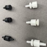 LETOP 50Set/lot Konektor Tabung Tinta Printer Inkjet Male Female 4MM 6MM untuk Sambungan Selang Tinta