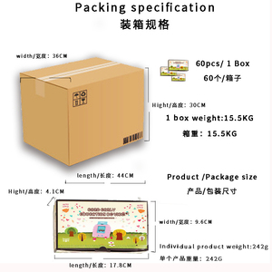 เครื่องเรียนรู้รูปแมวแบบไม่มีหน้าจอสำหรับเด็ก ใส่การ์ดได้ ฝึกภาษาอังกฤษเบื้องต้น ของเล่นเสริมพัฒนาการ เป็นของขวัญ - Product Image 5
