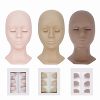 Tête de mannequin pour la formation aux extensions de cils avec paupière, vente en gros