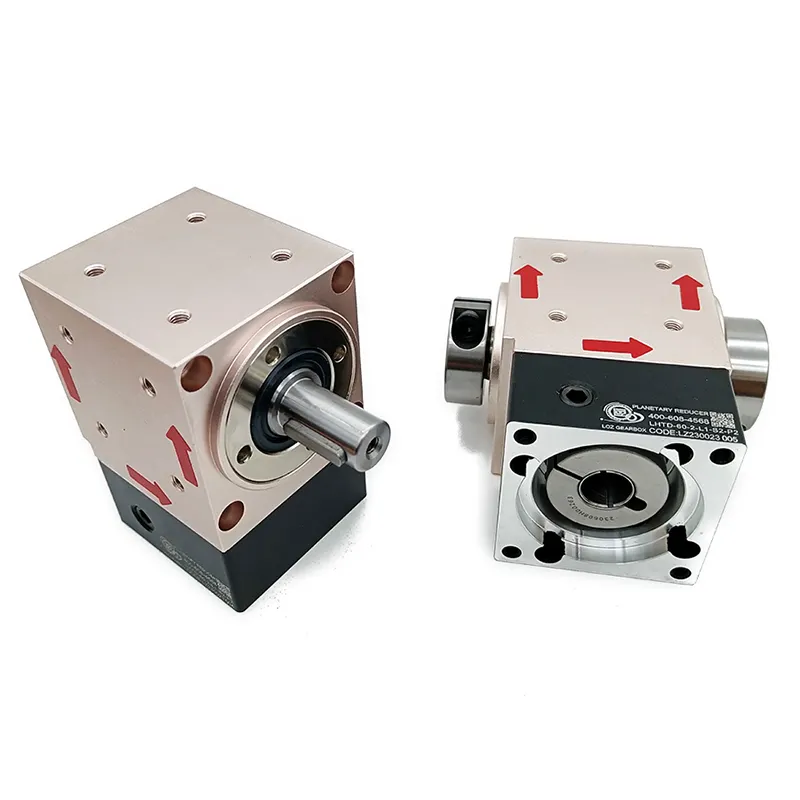 Manufacturer High Efficiency Space-Saving Spiral Bevel Gearbox Low Noise Steering Gearbox