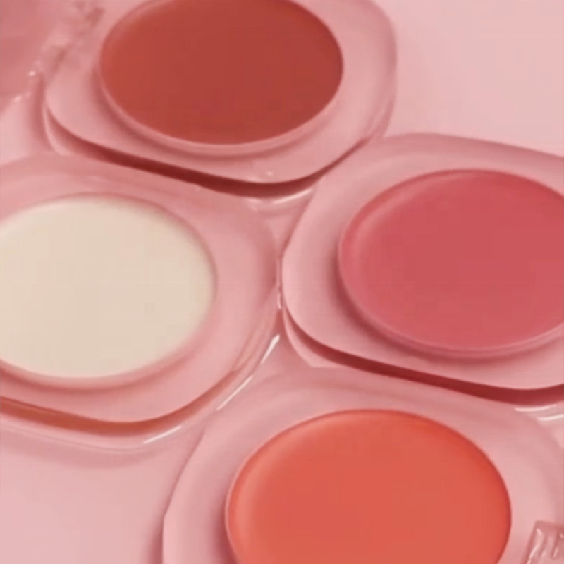 Новинка от производителя, индивидуальная торговая марка, светящийся бальзам, крем для губ и щек, румяна, крем для макияжа, палитра румян