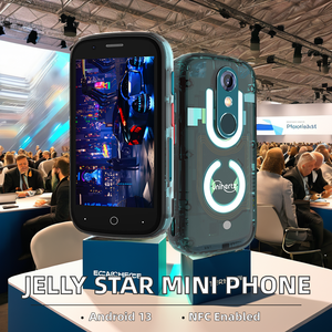 Unihertz Jelly Star <span class=keywords><strong>Mini</strong></span> Smartphone Android 13 8GB 256GB 48MP 3 pollici HD luce trasparente 2000mAh sbloccato cellulare - Product Image 2
