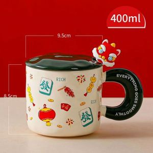 แก้วกาแฟเซรามิกพิมพ์ลายสกรีนสีสันตามสั่ง ขนาด 550 มล. ราคาประหยัด เป็นที่นิยม - ผลิตภัณฑ์สำนักงานเพื่อการส่งเสริมการขาย ได้รับการรับรองมาตรฐาน CE - Product Image 2