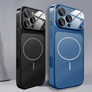 מטען אלחוטי מגנטי מקורי מארז זכוכית ננו במקרה של iphone 17 pro 17 pro מקסימום מקרים טלפון נייד - Product Image 2