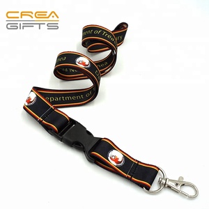 Plana poliéster <span class=keywords><strong>barato</strong></span> personalizado Tarjeta de Identificación/mosquetón de cuerda con Logo - Product Image 5