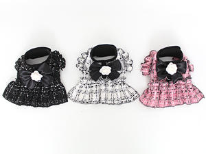 Vendita calda stile coreano di moda Designer con imbracatura per gatti abbigliamento moda per cani vestiti di lusso abiti per gatti vestiti per animali domestici - Product Image 2