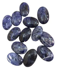 Latest Sodalite Stone Ovals &Cabachones/Chakra Stone For Used As Chakra Worry or Oval Stone