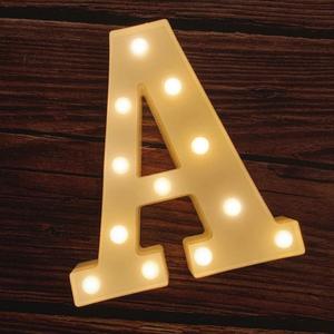Lettres lumineuses LED alimentées par piles, étanches IP44, à fixer au mur, pour la maison, les fêtes, les mariages, les festivals, les décorations de Noël - Product Image 5