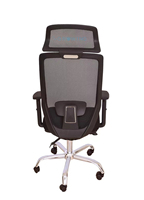 Prix d'usine Chaise élévatrice de direction Chaise de bureau pivotante en cuir confortable avec accoudoir réglable à dossier haut pour un usage domestique